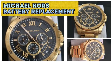 michael kors hybrid watch battery replacement|michael kors authorized watch repair.